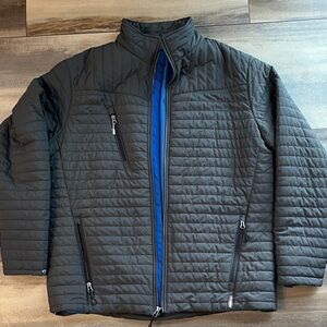 Men's charcoal grey Quilted Jacket